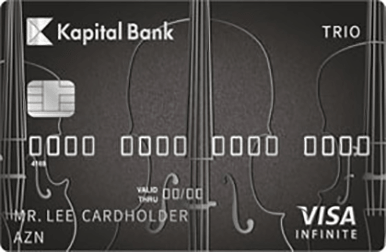 Карта Visa Trio Infinite сочетает в себе все преимущества всех карт Visa и обладает статусом VIP.