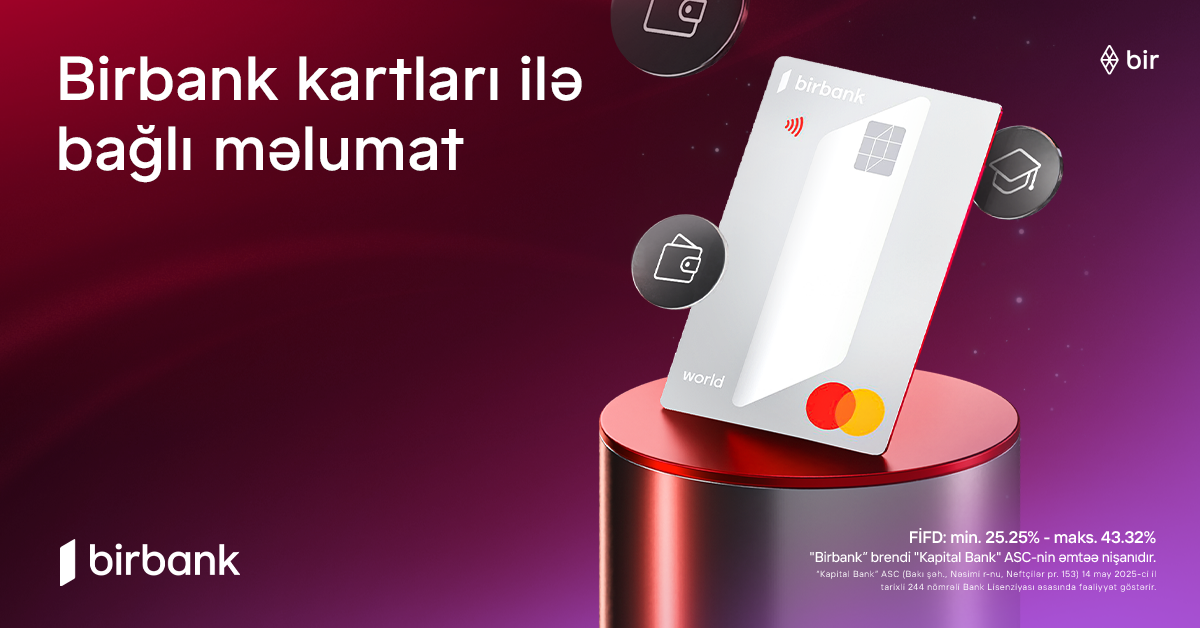 Birbank miles kartları ilə bağlı dəyişiklik