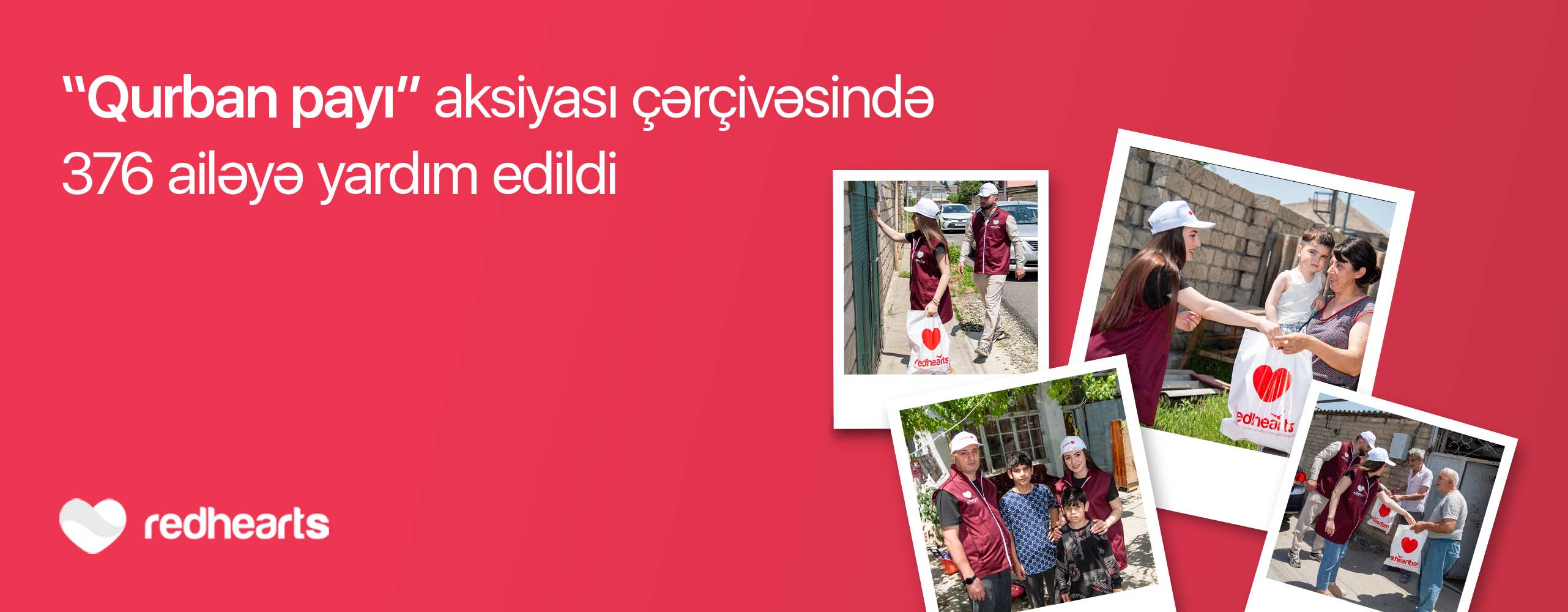 “Qurban payı” aksiyası çərçivəsində 376 ailəyə yardım edildi